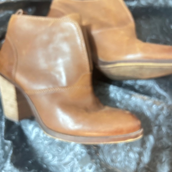 Lucky Brand Shoes - Brown Leather Ankle Boots